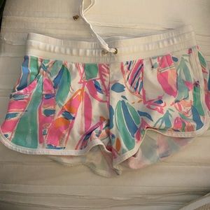 Cotton Lilly Pulitzer beach shorts